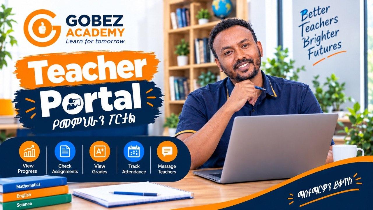 Teacher teaching on Gobez Academy
